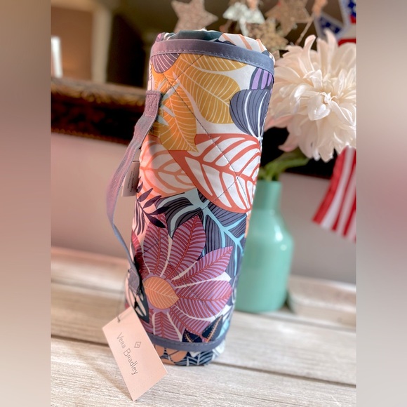 Vera Bradley Picnic Blanket Large w Carrying Handle ✨ Palm Floral - Picture 12 of 12